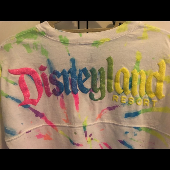 Authentic Disneyland splatter Kids Spirit Jersey - Picture 4 of 5